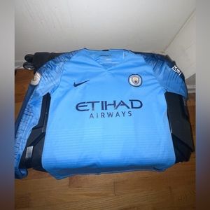 Man City Long sleeve jersey Small/Medium